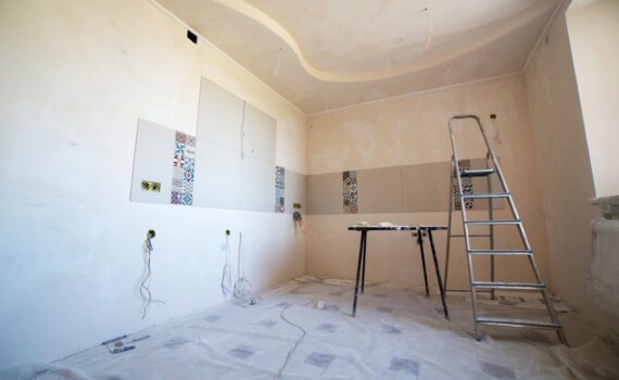 Best way to sand a ceiling