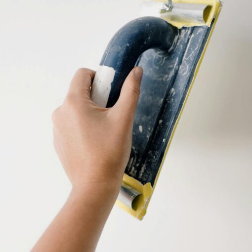 Easiest way to sand drywall