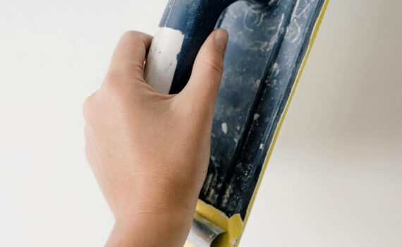 Easiest way to sand drywall