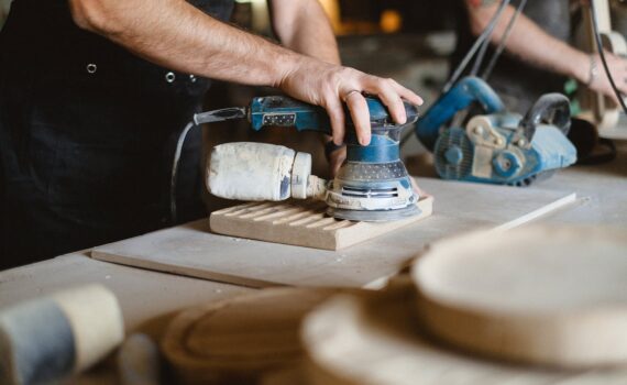 How to sand wood properly